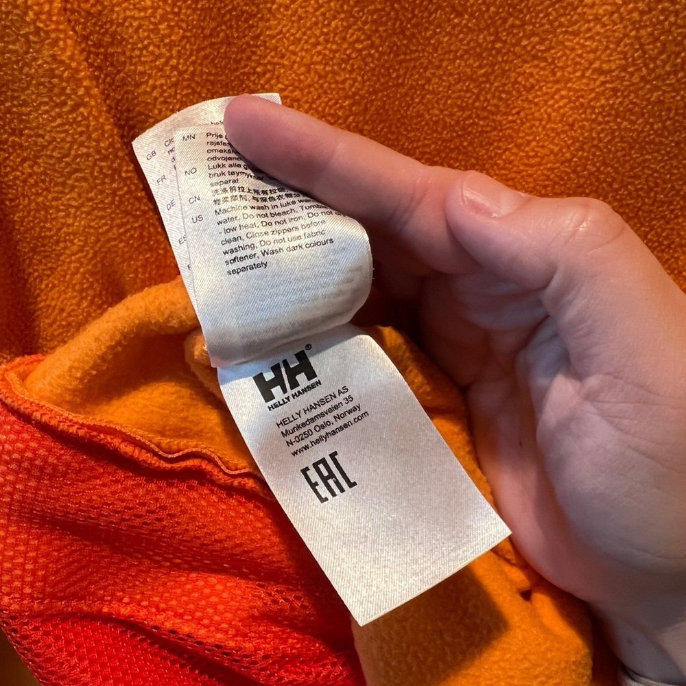 Helly Hansen women’s full zip polartec fleece jacket size small - Picture 11 of 12